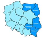 Dotacje dla start-upów - mapa Polski wschodniej
